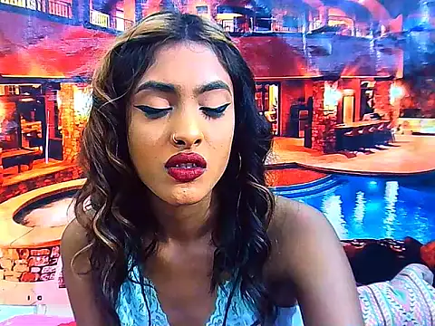 IndianPretty14u2Luv élő XXX-chatje
