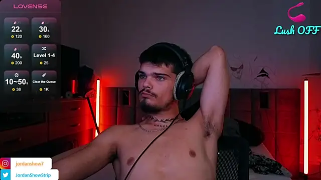 JordanShow élő XXX-chatje