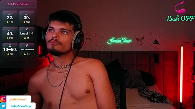 JordanShow élő XXX-chatje