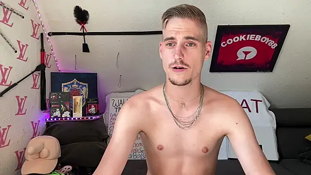 Show modela Cookieboy88 na web-kameri