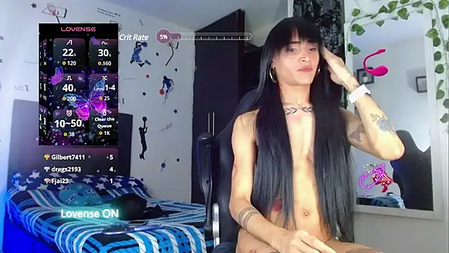 Živý XXX chat Penelopee22cm