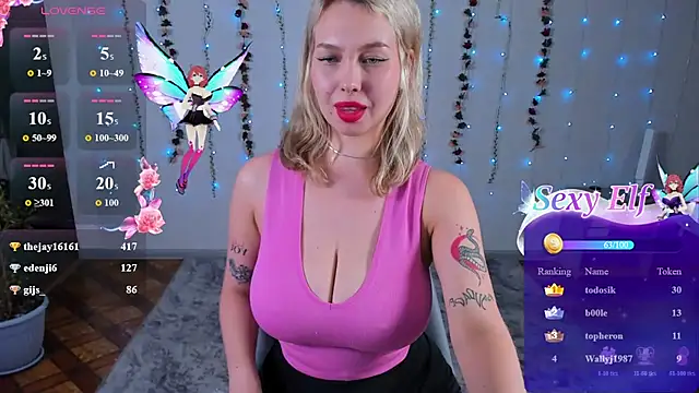 EvieMayson 现场XXX聊天