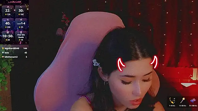 XXX chat uživo modela RedMidnight