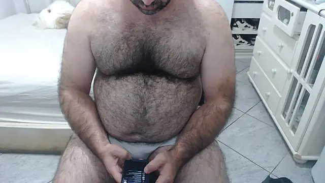 Show de MysterBearMG na webcam