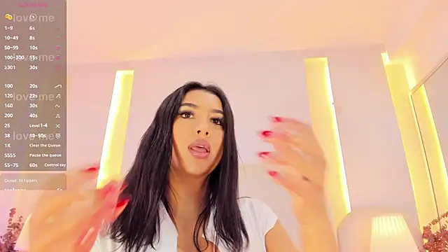 SalomeeBell Adlı Modelin Canlı XXX Sohbeti