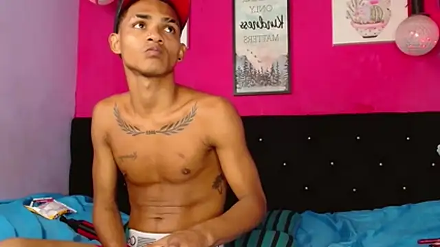 Show modela black_twinks na web-kameri