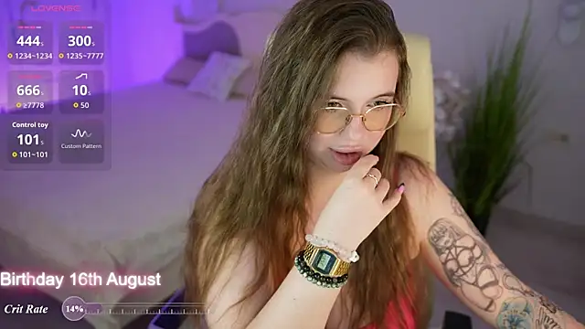 XXX chat uživo modela Sugarmusee