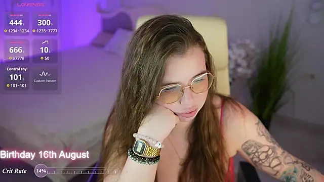 Chat +18 de Sugarmusee ao vivo