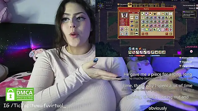 Živý XXX chat TuWaifuVirtual1