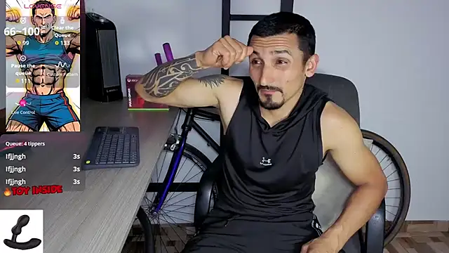 Marck_Muscle webkamerás műsora