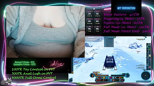 Chat XXX en directo de Sarastasia417