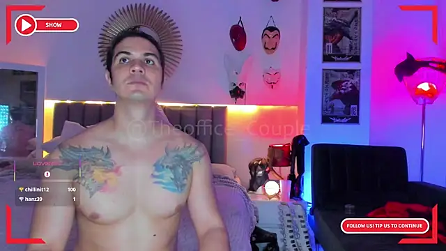 Chat XXX en directo de theoffice_couple