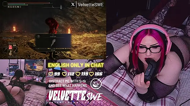 VelvetteSWE 라이브 XXX 채팅