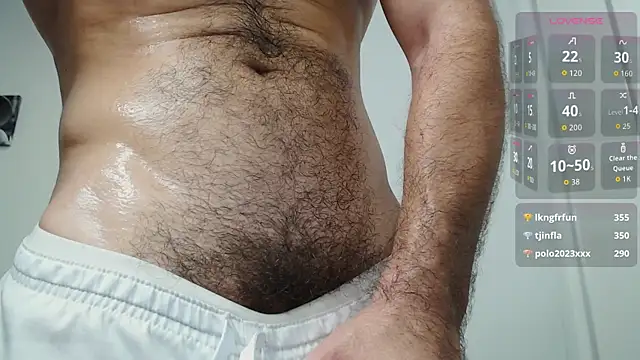 cutehairymachoのライブXXXチャット
