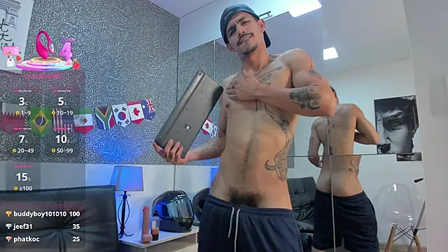 Chat +18 de Jared_Cole ao vivo
