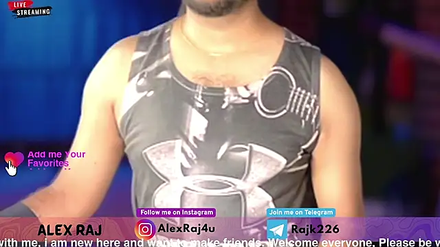 Show webcam de Alexx_RAJ