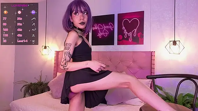 แชท XXX สดของ dark__nymph
