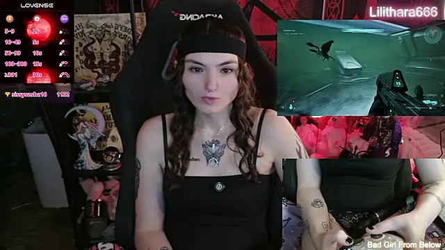 צ'אט XXX בשידור חי של Lilithara666