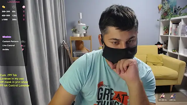 Chat XXX en directo de Tomguys