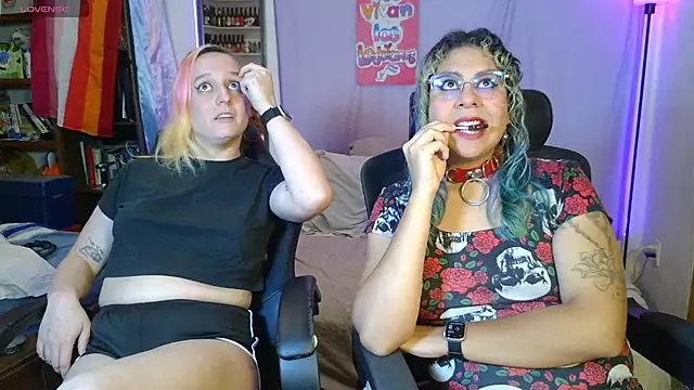 Show webcam de Evelan420