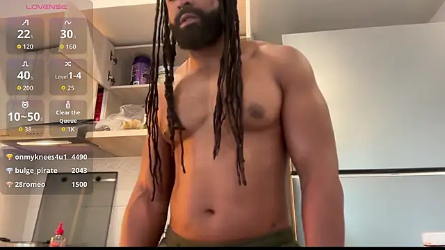 blackmuscless' Webcam Show