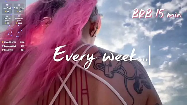 XXX chat uživo modela Ne_Sonya