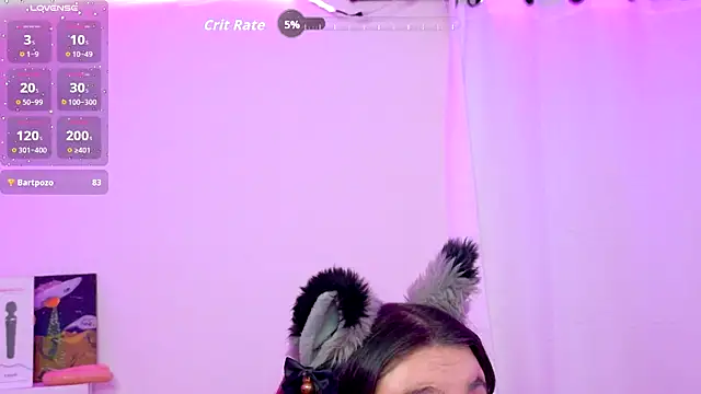 Sachi_Meow élő XXX-chatje