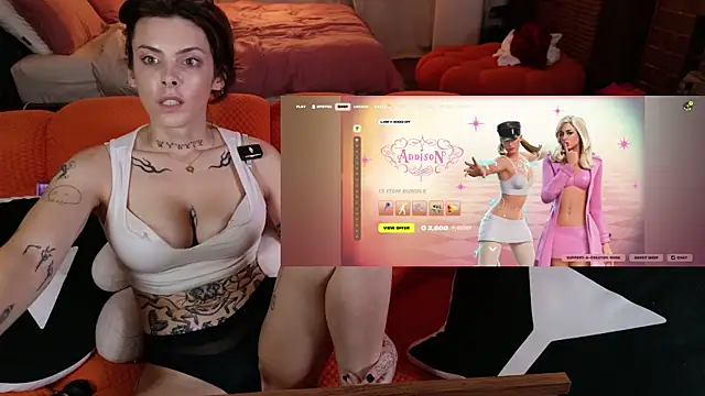 Chatroom XXX en direct de GennaJames