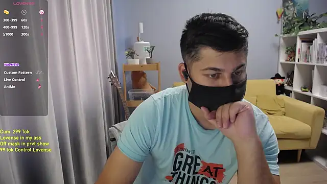 Chat XXX ao vivo de Tomguys