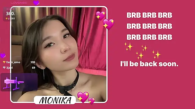 Chat +18 de MentallyMonika ao vivo