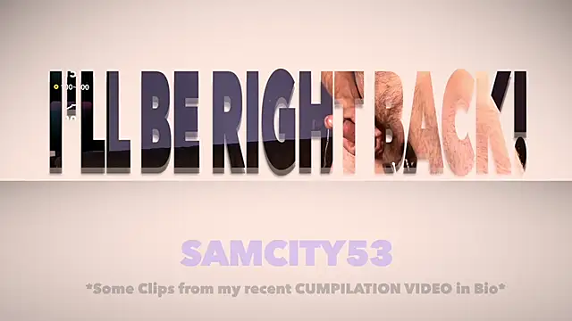 Samcity53xのウェブカメラショー