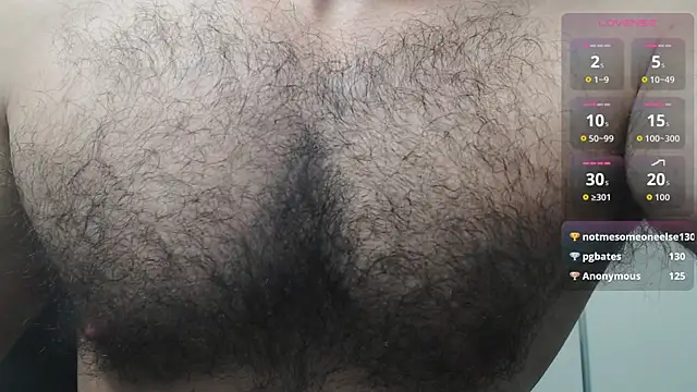cutehairymacho's Live XXX Chat