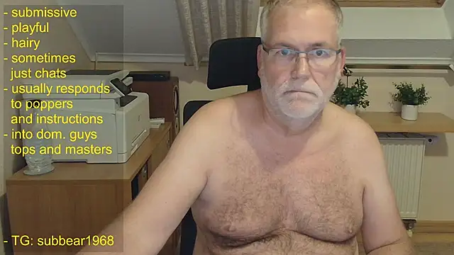 subbear1968 Webcam-Show