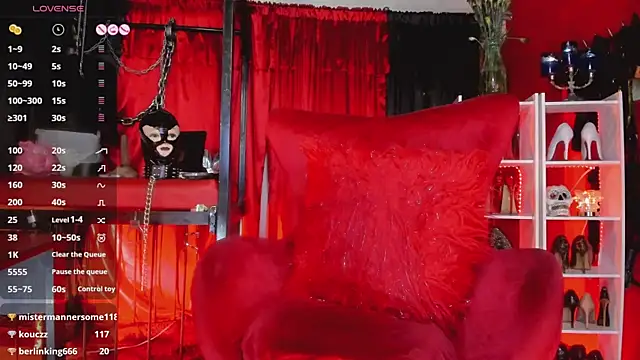 XXX chat uživo modela MistressAndre