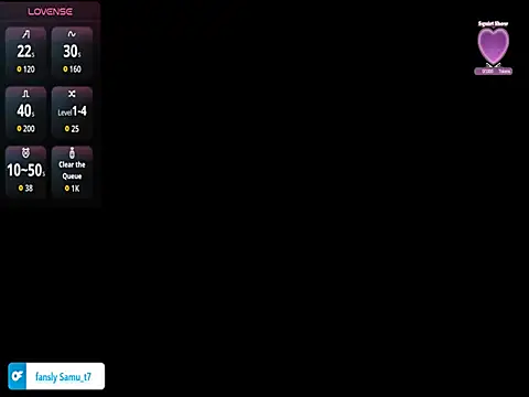Samu_t7 Show in webcam