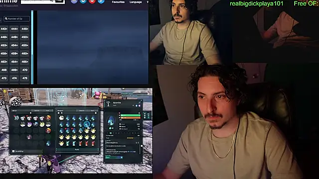 XXX chat uživo modela BigDickPlaya101