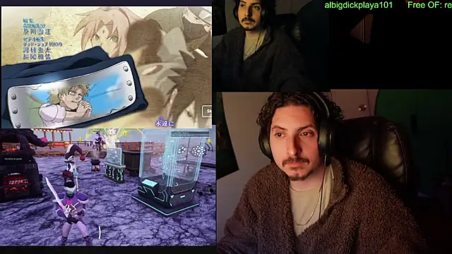 BigDickPlaya101 élő XXX-chatje