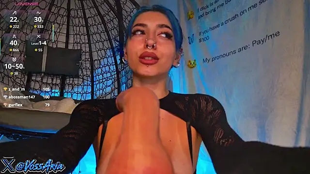 Chat XXX en directo de AriaVoss