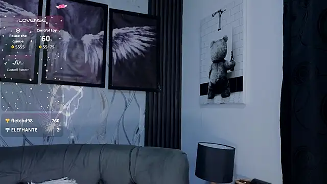 צ'אט XXX בשידור חי של Angel-dragun