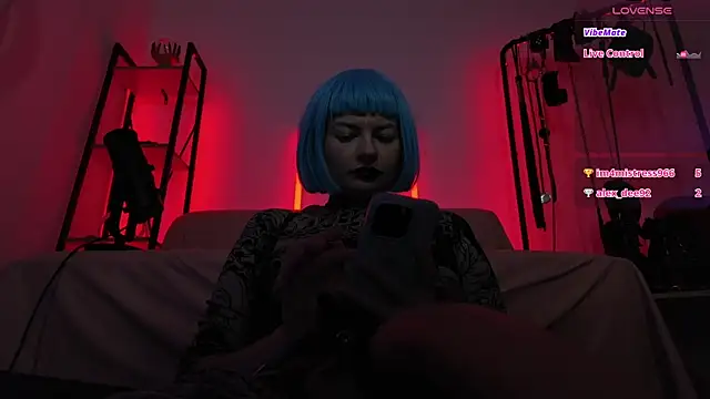 XXX chat uživo modela CyberXGoddess