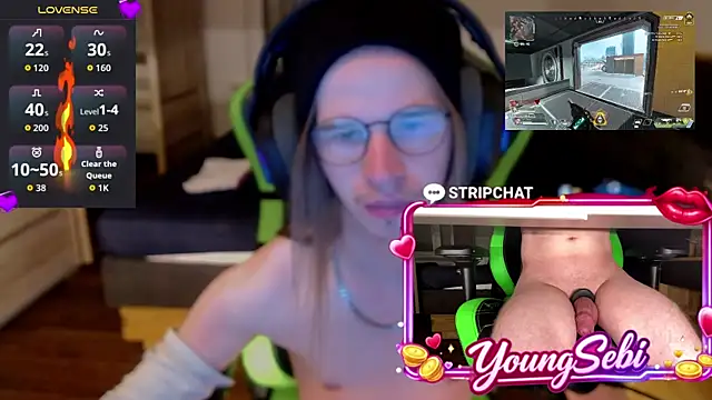 YoungSebiのウェブカメラショー