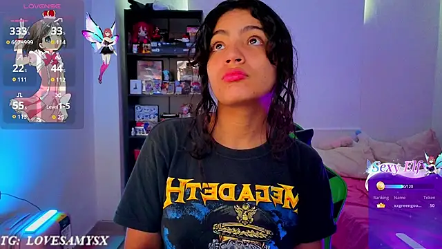 Chatroom XXX en direct de Lovelyamyy