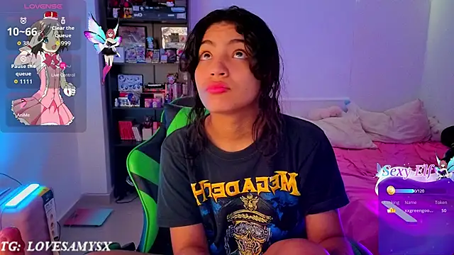 Lovelyamyy Chat XXX in diretta