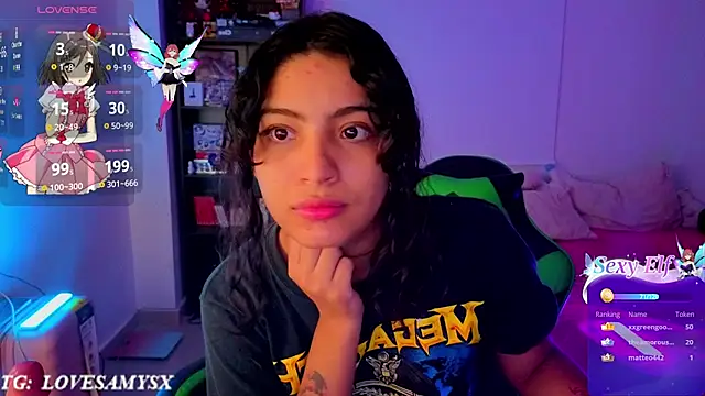 Lovelyamyy Chat XXX in diretta