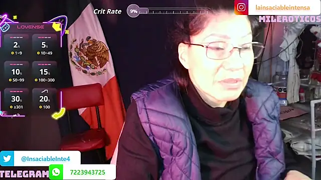 LaInsaciableIntensa's Live XXX Chat