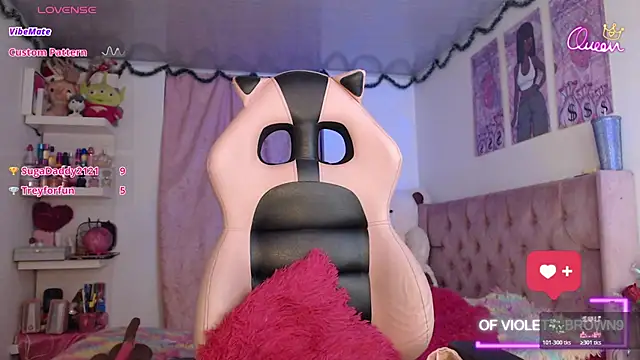 Chat XXX en directo de violett_brown9