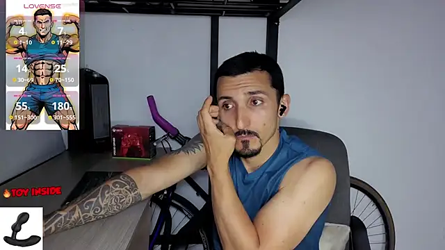Marck_Muscle Adlı Modelin Canlı XXX Sohbeti