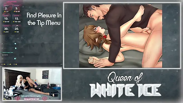 QueenofWhiteIce Adlı Modelin Canlı XXX Sohbeti