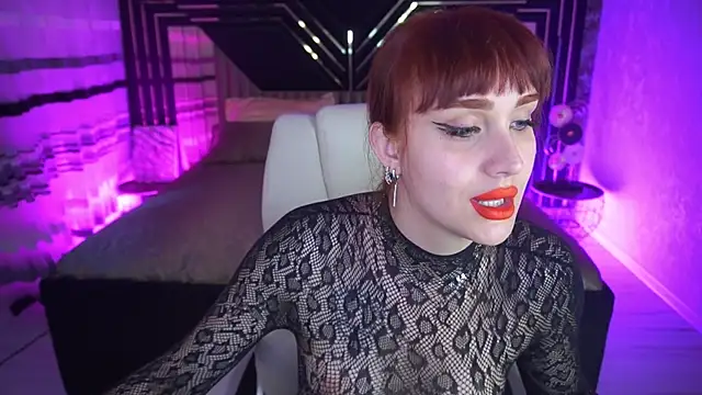 Show de DawnGwin na webcam