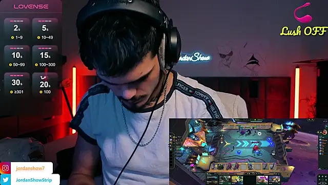JordanShow 라이브 XXX 채팅